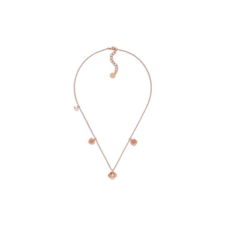 Dior D-Millefiori Floral Design Metal Necklace Women necklace Rose-Gold N2350WOMRS_D10W
