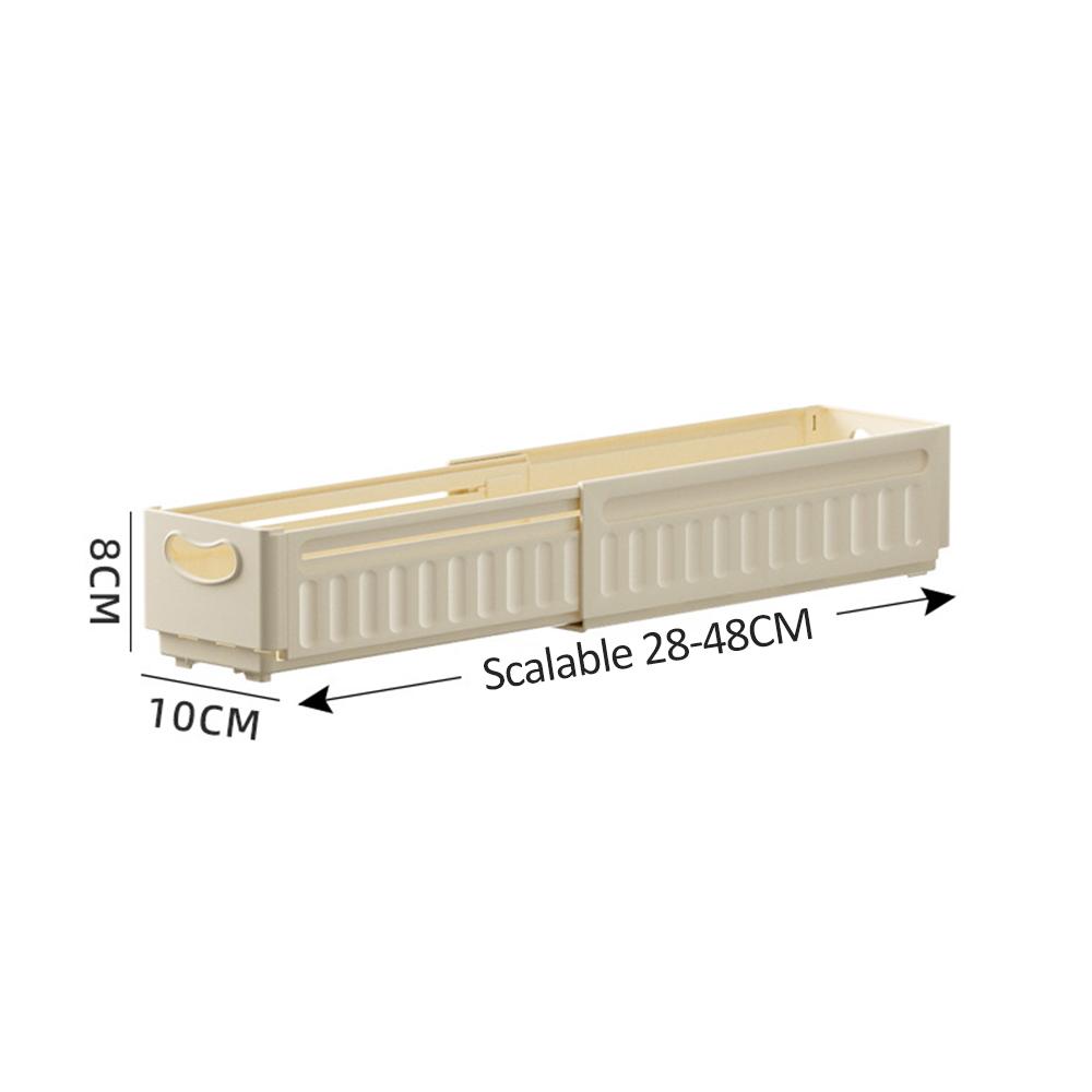 Кухонный ящик для хранения вещей, выдвижная многофункциональная корзина для хранения, шкаф, настольный ящик для хранения закусок и специй, холодильник, кухонный органайзер