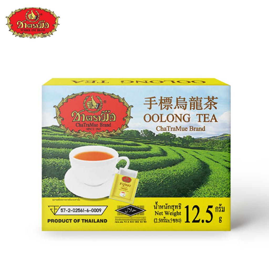 ChaTramue Oolong Tea Sachet Packed In Small Box 2.5 G X 5 Sachets (1 Box / 3 Boxes) - Thai