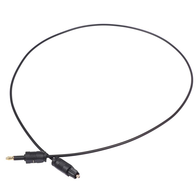 1.96Ft Toslink Male To Mini Plug 3.5Mm Male Цифровой оптический Spdif аудиокабель