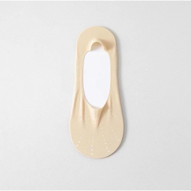 Женские носки Ice Silk Mesh Invisible Boat Socks, дышащие, нескользящие, ультратонкие, на высоком каблуке