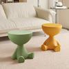 Легкий роскошный мультяшный диван-стол с краем, креативный журнальный столик с плоским изголовьем, небольшой бытовой пластиковый журнальный столик, мебель, приставной столик