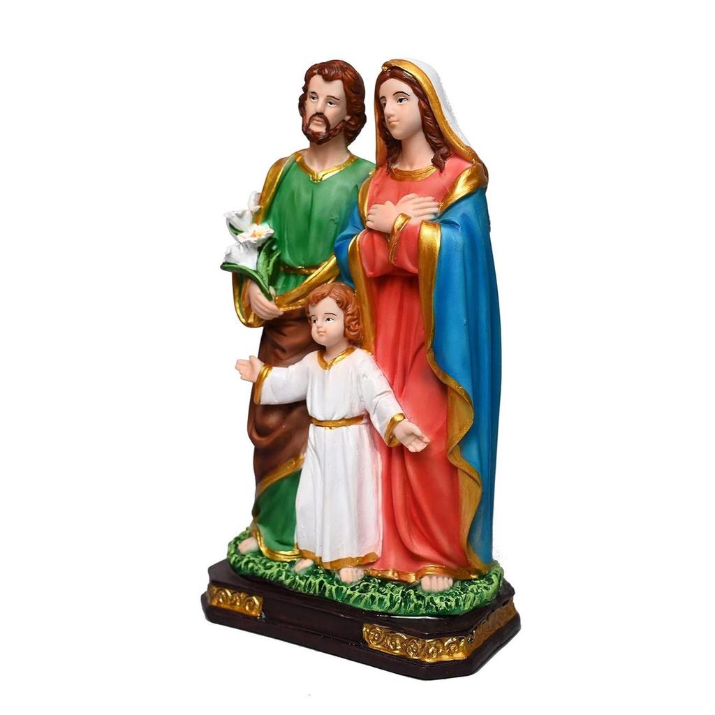 The Holy Family 8 INCHES Catholic Statues for Home/Living Room/Prayer Room/Gifting
