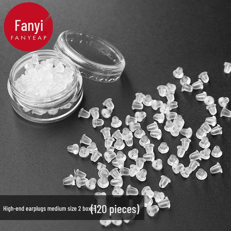 10 шт. Силиконовые заглушки для серег с защитой от выпадения – Бесплатная доставка