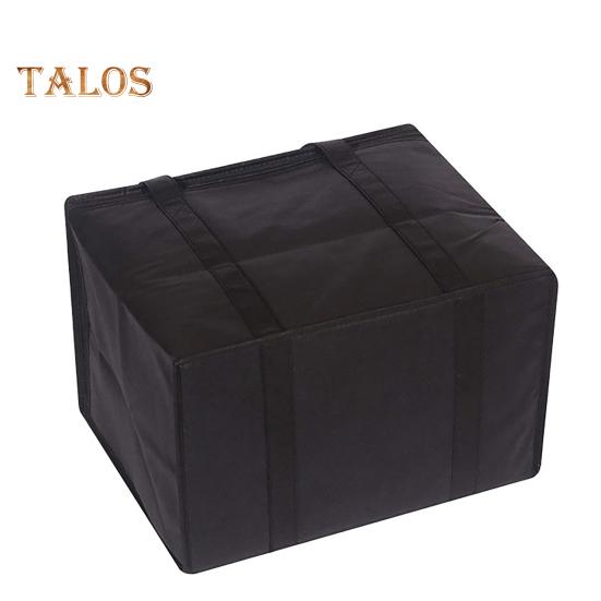 Изолированная сумка для покупок для продуктов, контейнер для бенто с ручкой, застежкой-молнией, большая вместительная термоизоляционная сумка