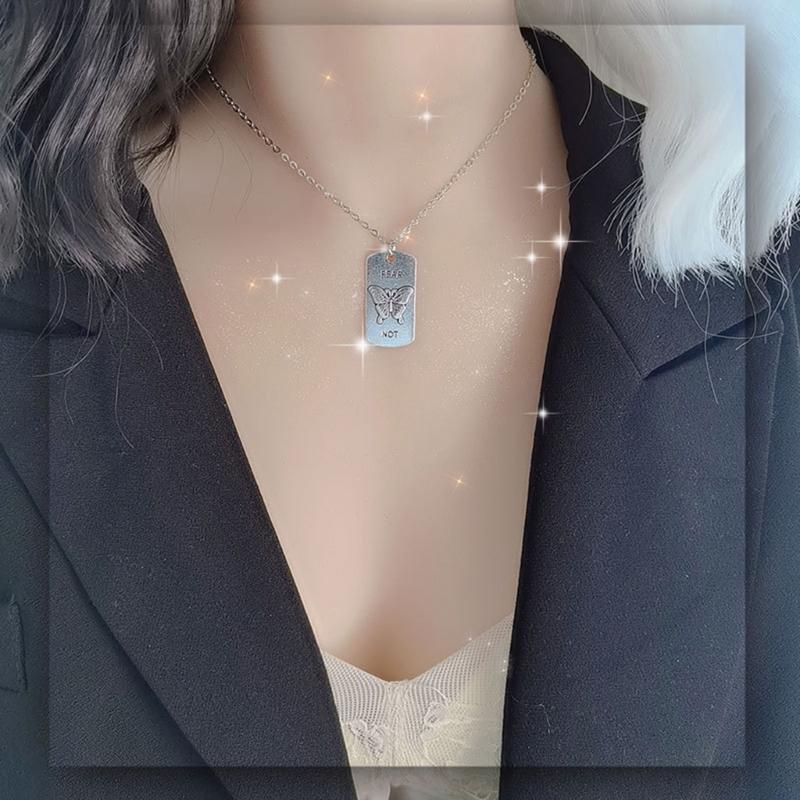 Ожерелье на морскую тематику Сверкающий кулон в виде хвоста русалки Чокер Минимализм Шарм в виде кошки, бабочки, черепа Цепочка для ключицы Ювелирное изделие