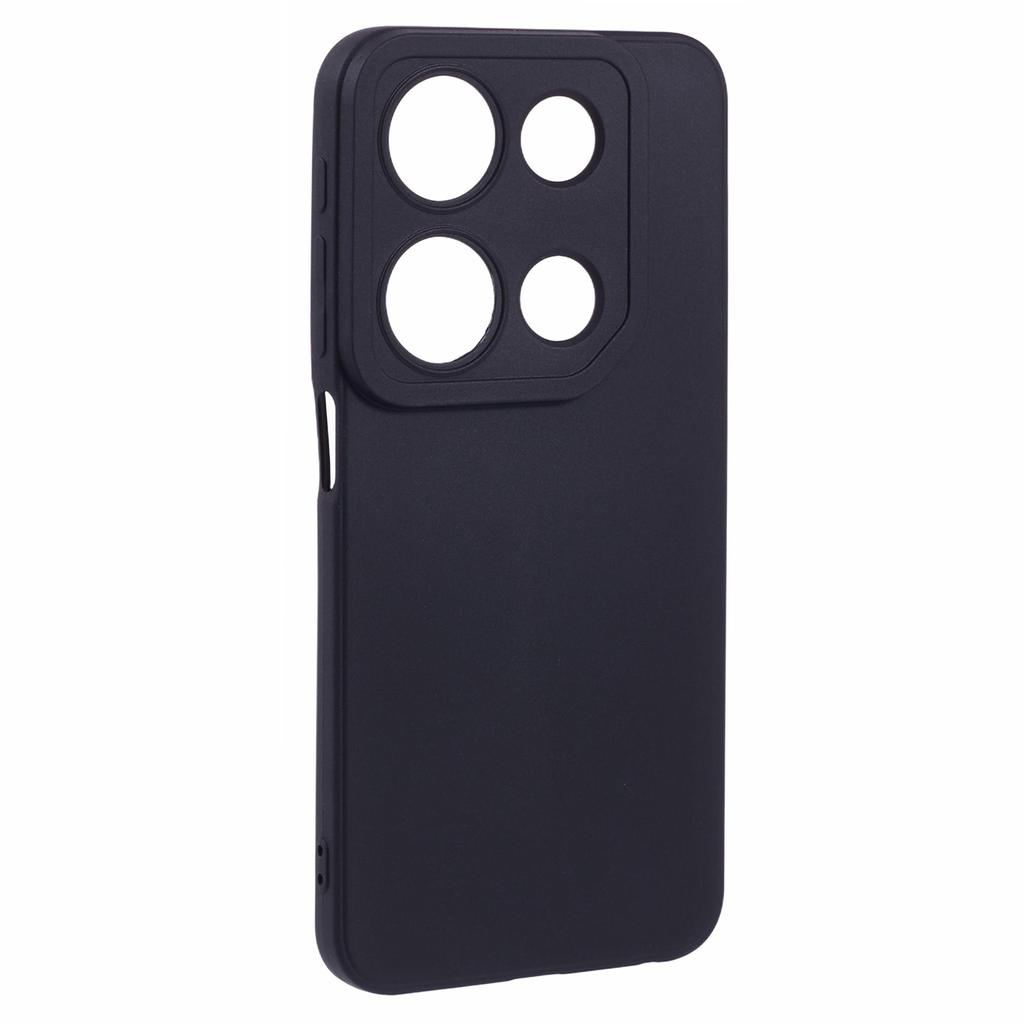 For itel P65 Case Precise Cut-Outs Straight Edge TPU Shockproof Phone Cover