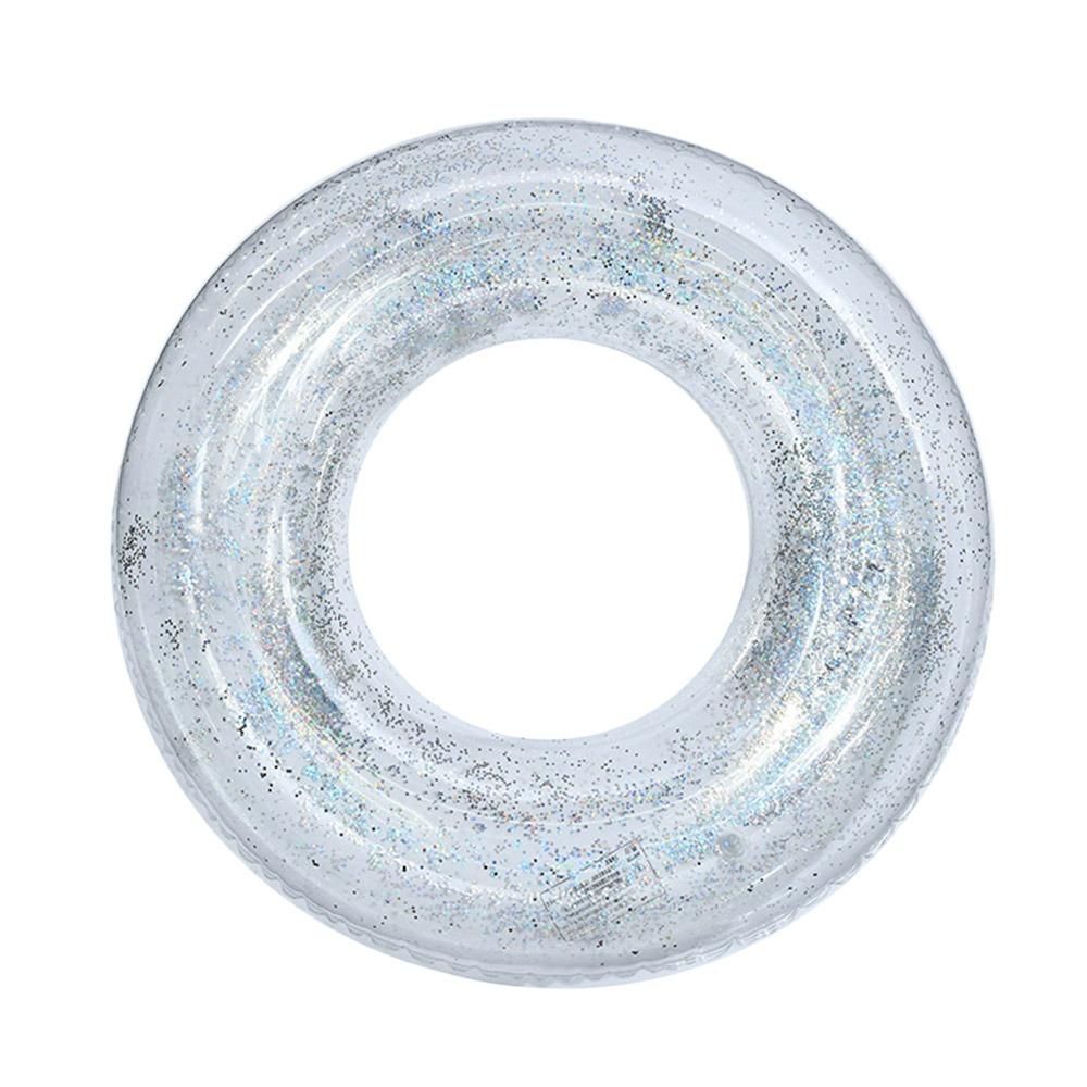 Thickened PVC Summer Swimming Ring Cute Beach Pool Toys Fun Inflatable Swim Circle