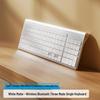 Двухрежимный беспроводной Bluetooth-комплект клавиатуры и мыши с подсветкой и восьмицветным освещением