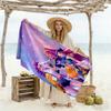 K-pop Demon Hunters Beach Towel Soft Durable Quick-Dry Comfortable Lightweight Portable for Swimming,Beach,Camping, Travel, Beach Accessories,Gym