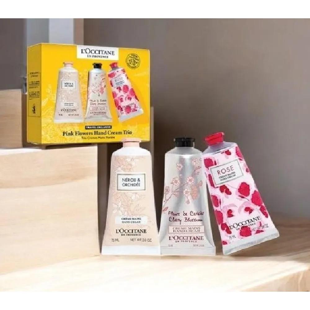 L'OCCITANE Коллекция кремов для рук 30 мл x 6 (Масло Ши 2 Цветок Вишни 2 Роза 2)