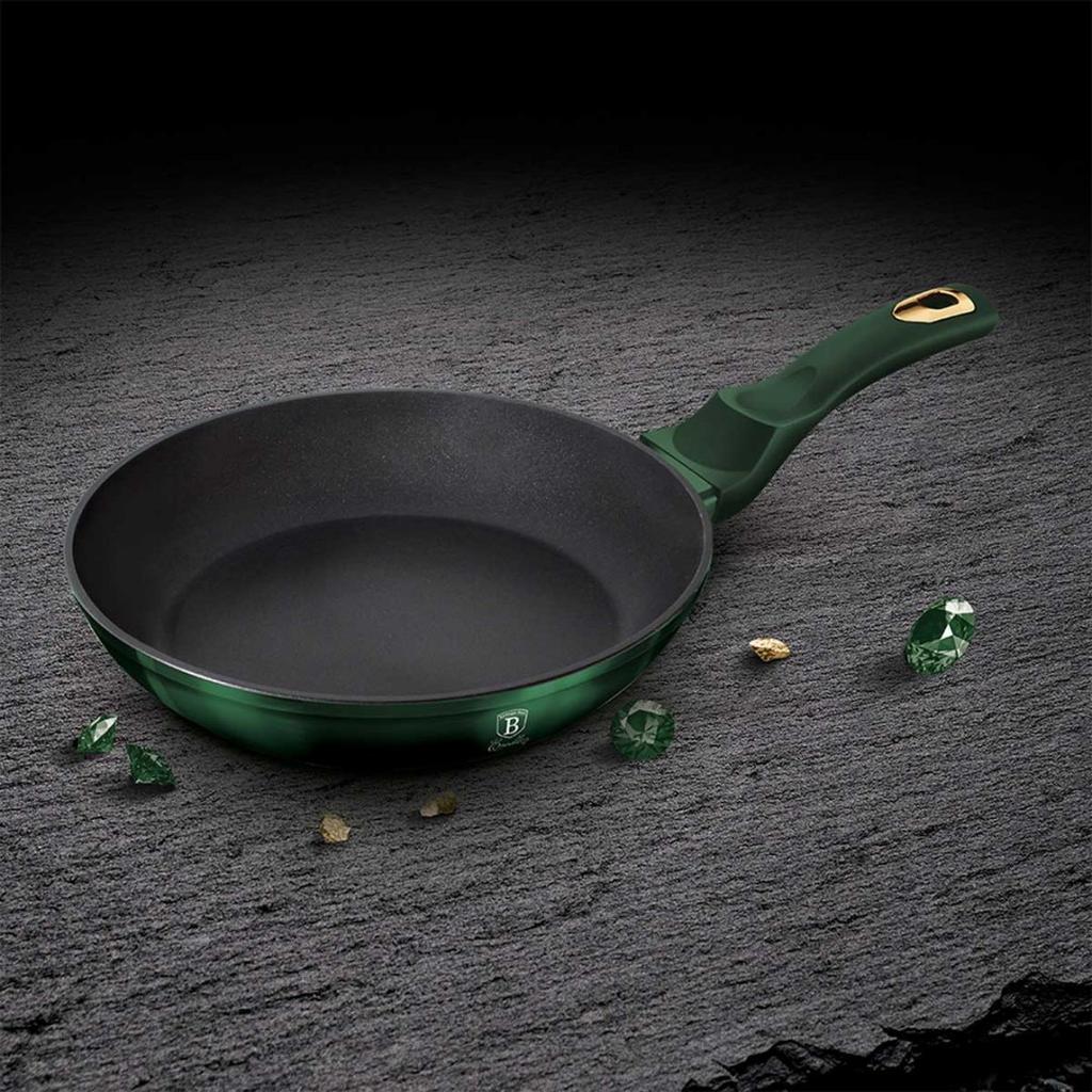 TITANIUM POTS BERLINGER HAUS 12 pcs. BH-6066 EMERALD