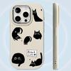 LZ11 Cat Cute Art Design Soft Phone Case for Samsung S24 Ultra S23 Plus S21 FE A16 A54 A34 A05 A06 Infinix Hot 40 30i Lens Protection Shockproof Cover