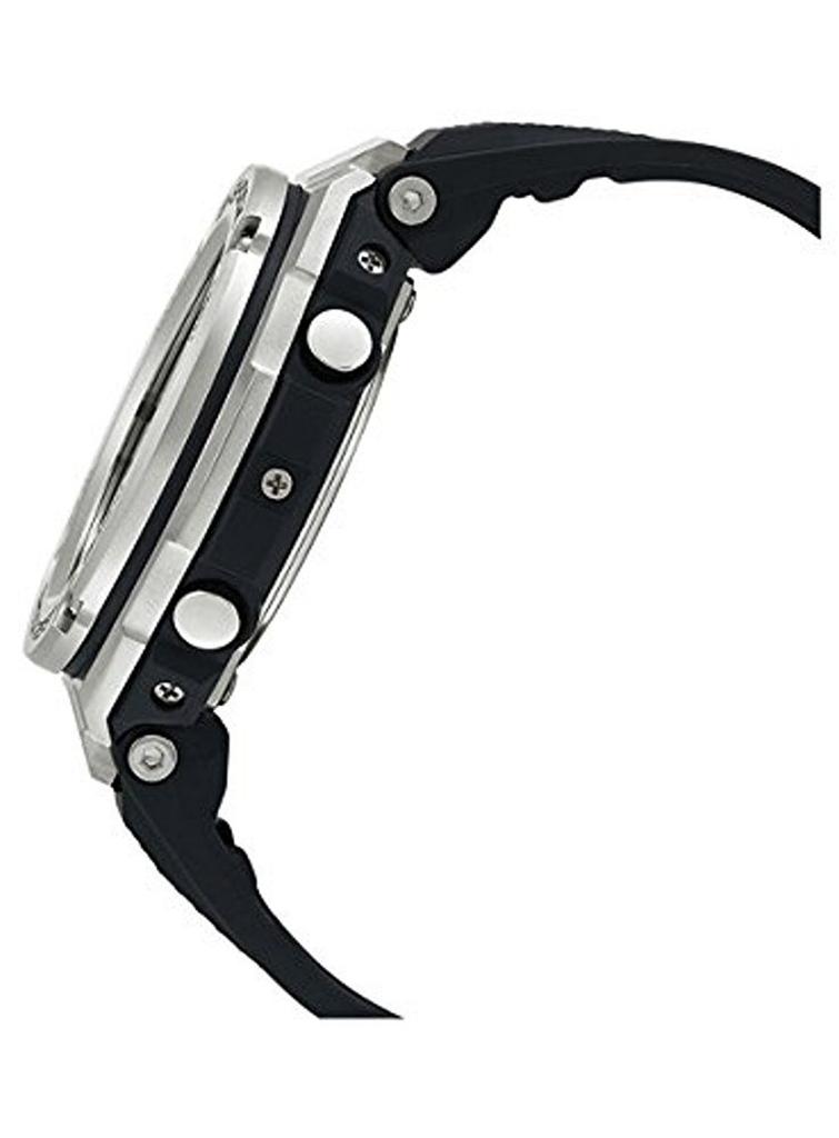 Часы аналоговые цифровые мировое время солнечные [Casio] G-Shock G-STEEL - GST-S110-1A мужские [Товар]