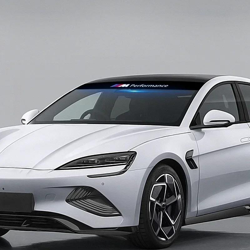 Car Windshield Sticker Front Window Decal Stickers Accessories For BMW X1 X3 X5 X7 E30 E34 E36 E53 E60 E61 E62 E70 E91 E92 E93