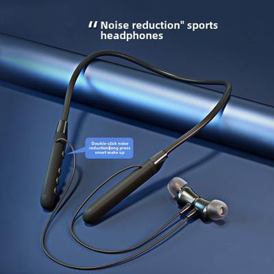 Внутриканальные наушники Bluetooth Шумоподавляющие двухушные висячие шейные беспроводные наушники для мониторинга Высококачественные наушники Bluetooth