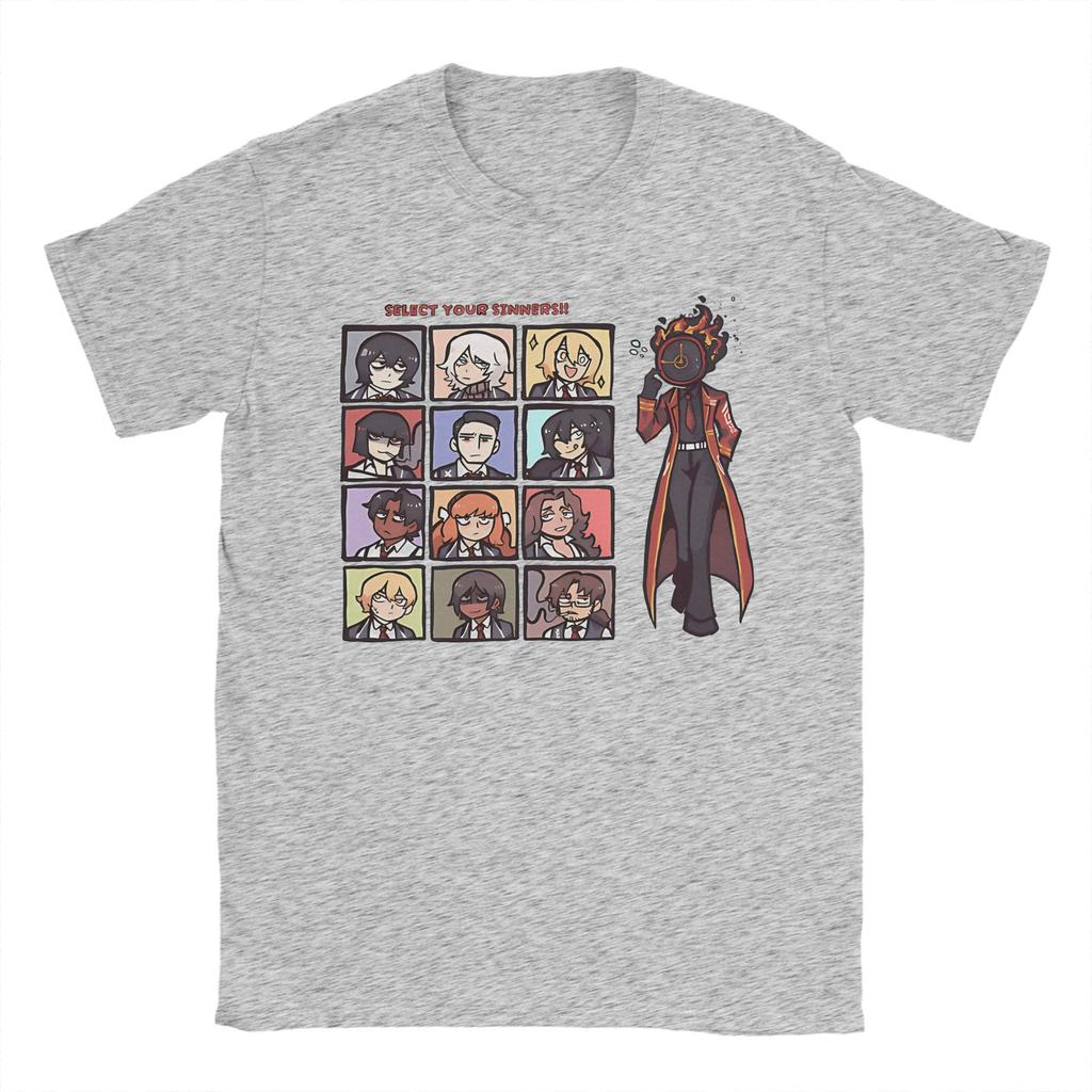 Limbus Company Video game New Arrival T Shirts for Unisex Women Cotton Tee Shirt Clothing