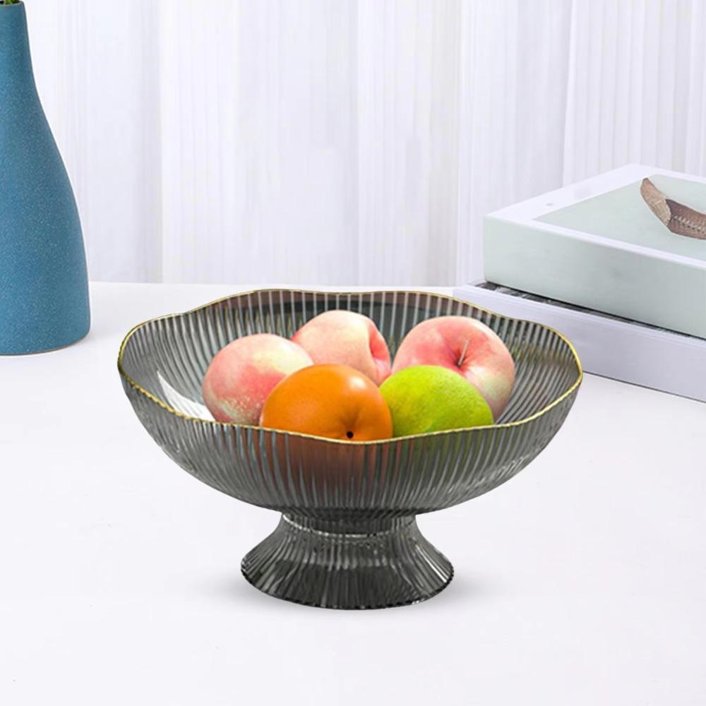 Detachable Draining Fruit Plate Large Capacity Snack Serving Bowl Living Room Fruit Basket Home