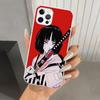 Чехол для телефона в японском стиле с аниме-девушкой для Iphone 17 Air 16 15 Plus 14 13 Mini 12 11 Pro Max 16E 7 8 SE 2020 Мягкий Funda Принт Shel