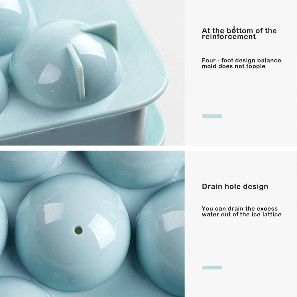 Поддон для льда с крышкой, многосекционный ящик для хранения, гибкий, безопасный, небольшой контейнер для мячей, гаджеты, аксессуары для коктейлей и напитков