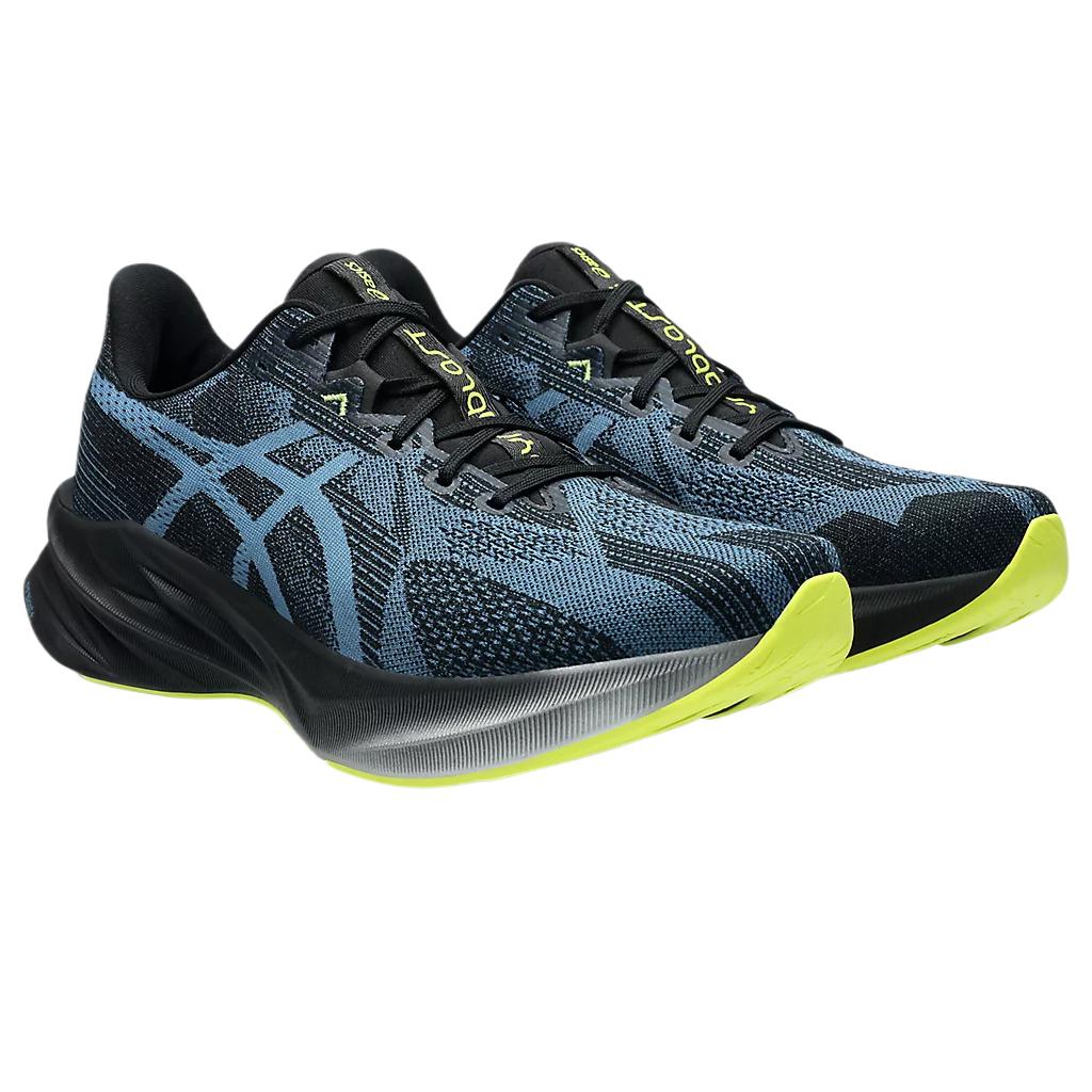 Asics Dynablast 5 Удобные Универсальные Простые Модные Низкие Беговые Кроссовки Мужские кроссовки Черный 1011B983-002