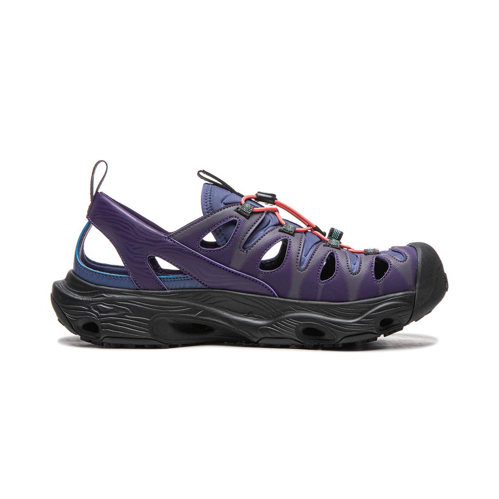 Li Ning Outdoor CF Stream 2 Минималистичные Модные Дышащие Поддерживающие Прочные Водные Туфли Унисекс Водные Туфли Фиолетово-Синие AHLW005-3