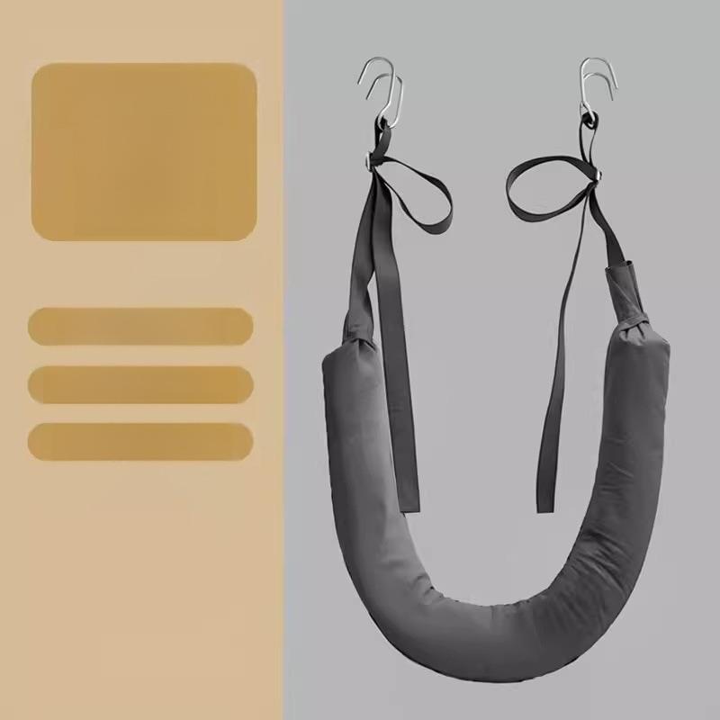 Горячая распродажаПояс для поддержки спины для дома Горизонтальный тренажер для позвоночника Сильный поясничный тренажер для домашнего использования/Гречневый пояс для поддержки спины