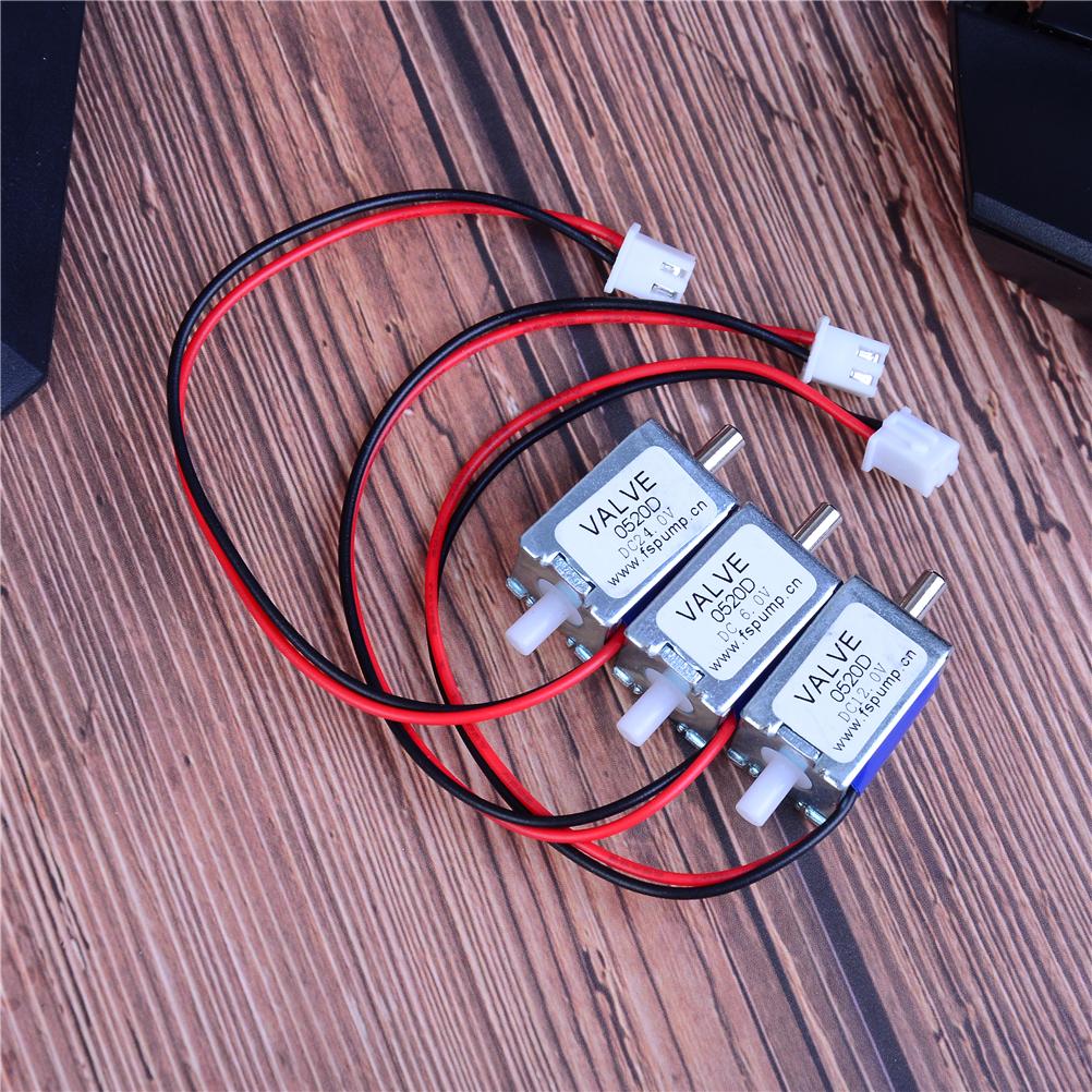 Электромагнитный клапан постоянного тока 6/12/24 В Н/З нормально закрытый мини для газового воздушного клапана