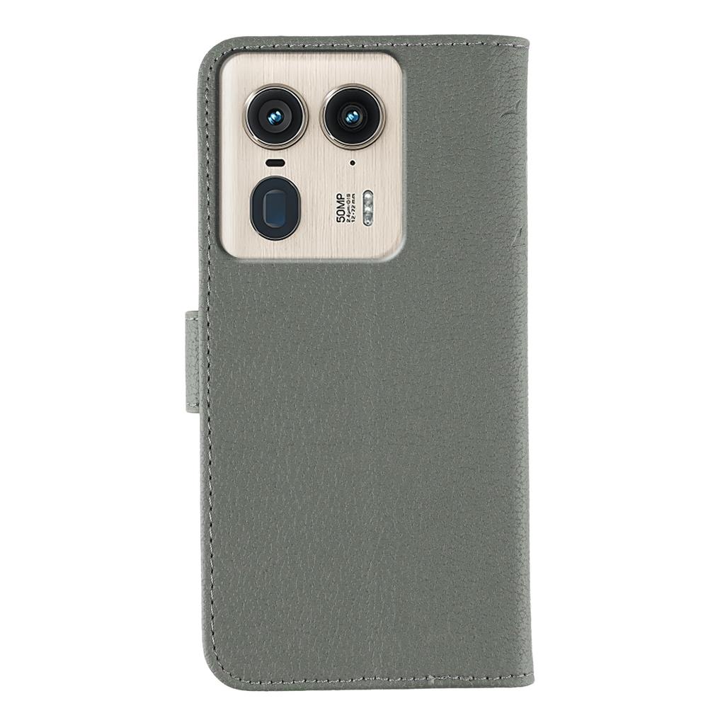 For Motorola Edge 50 Ultra 5G/Moto X50 Ultra 5G Case Feather Imprint PU Leather Wallet Phone Cover