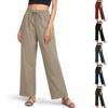 Женские быстросохнущие свободные брюки на кулиске с эластичным поясом
