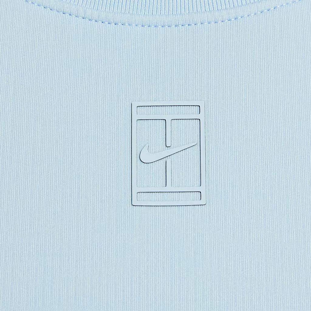 Nike Court Advantage Dri-FIT Приятная к коже однотонная майка для тенниса без рукавов женская FZ6658-441
