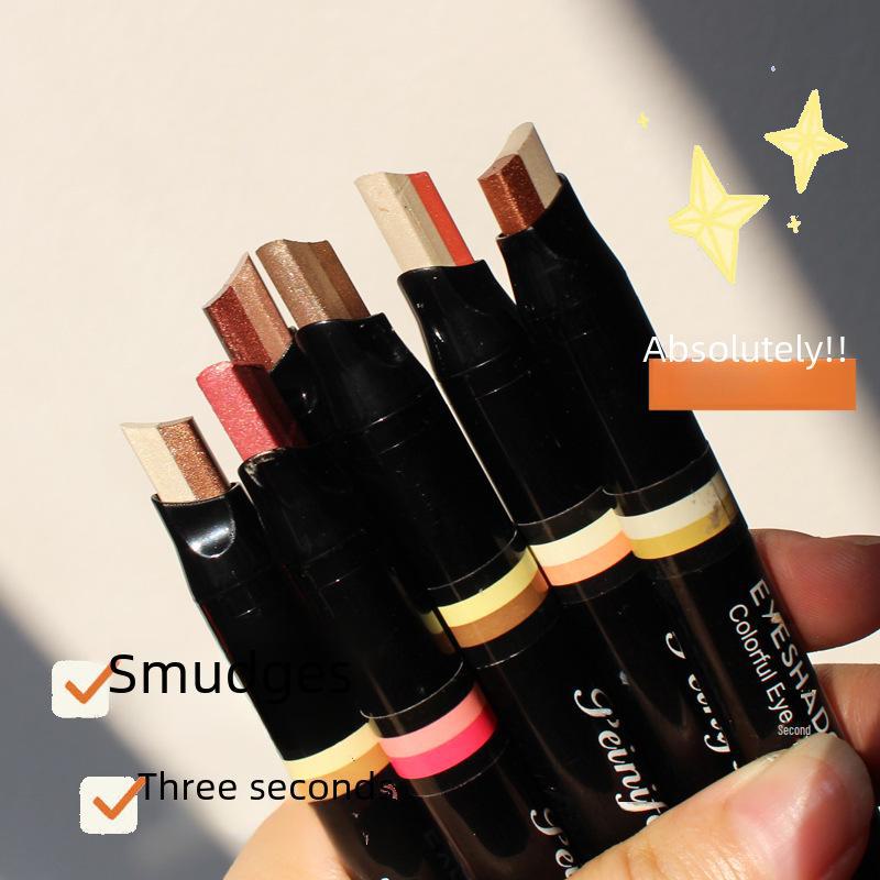 Двухцветные тени-карандаш Peinifen Gradient: Водостойкие, не размазывающиеся, землистые тона для ленивого макияжа глаз.