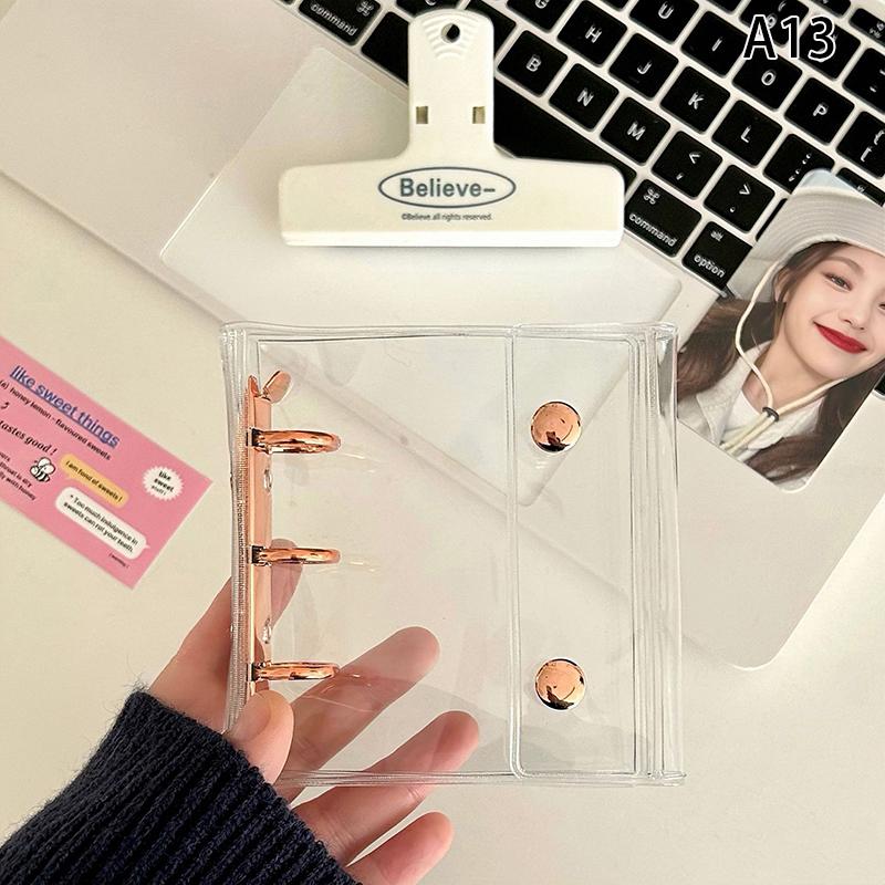 Переплет фотоальбом Kpop держатель для фотокарточек Idol Card Collect Book Переплет фотокарточек Kpop альбомы Kpop Card Binder