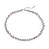 Elegant Light Luxury Women's Gold Plated Copper Bracelet Zircon Four-leaf Clover Necklace Flower Jewelry Set