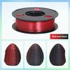 Silk Dual Color PLA Filament 1.75mm 3D Printer Bi-Color Filament 1kg (2.2lbs) PLA Silk 2 in 1 Colors PLA Filament