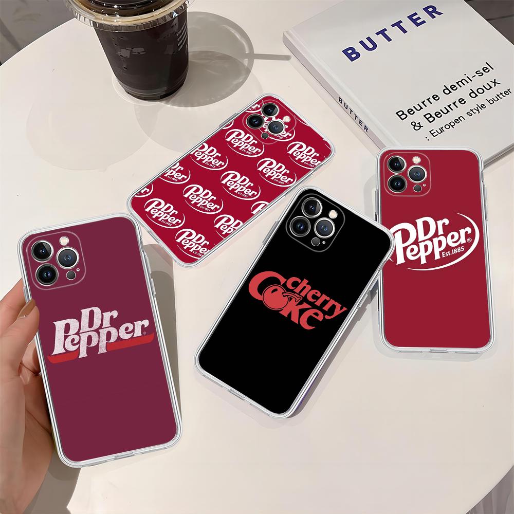 Чехол для телефона Вишневый напиток D-Dr-P-Pepper для iPhone 16 15 14 11 12 13 Mini Pro XS Max Чехол 6 7 8 Plus X Funda Shell