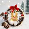 New Year Gifts Xmas Decorations With Lights Pendant Ornament DIY Wreath Materials Home Decoration