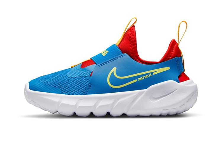 Nike Кроссовки для бега Flex Runner 2, низкие, детские, синие, для детей 3-7 лет, DJ6040-402