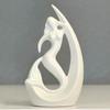 Mermaid Shape Ceramic Home Decor Figurine| Office or Living Room Showpiece Artifact for TV Unit Centre Table