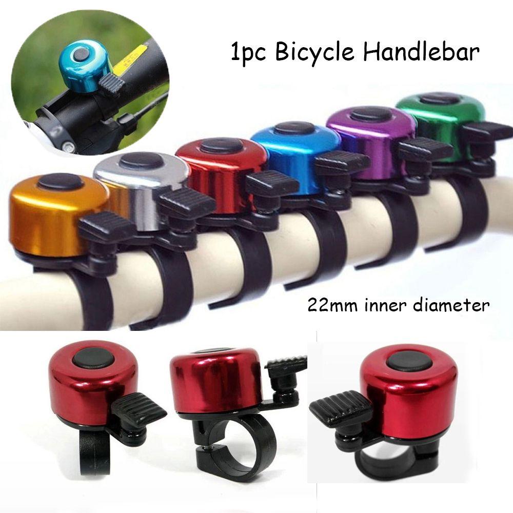 Metal Rings Aluminum Alloy Safety Bike Bell Horn Sound Alarm Metal Ring Cycling Bicycle Handlebar