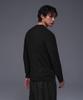 BORN TO WIN Silver B Logo Muscle Fit Long Sleeve [Black]