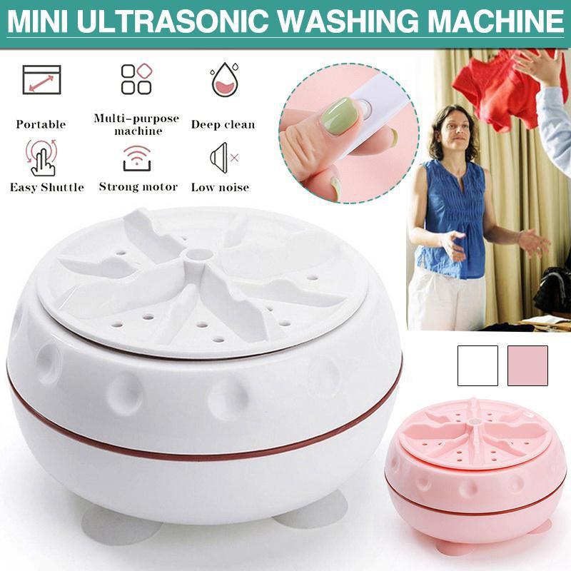 Mini Portable Washing Machine USB Powered Washer Home Travel