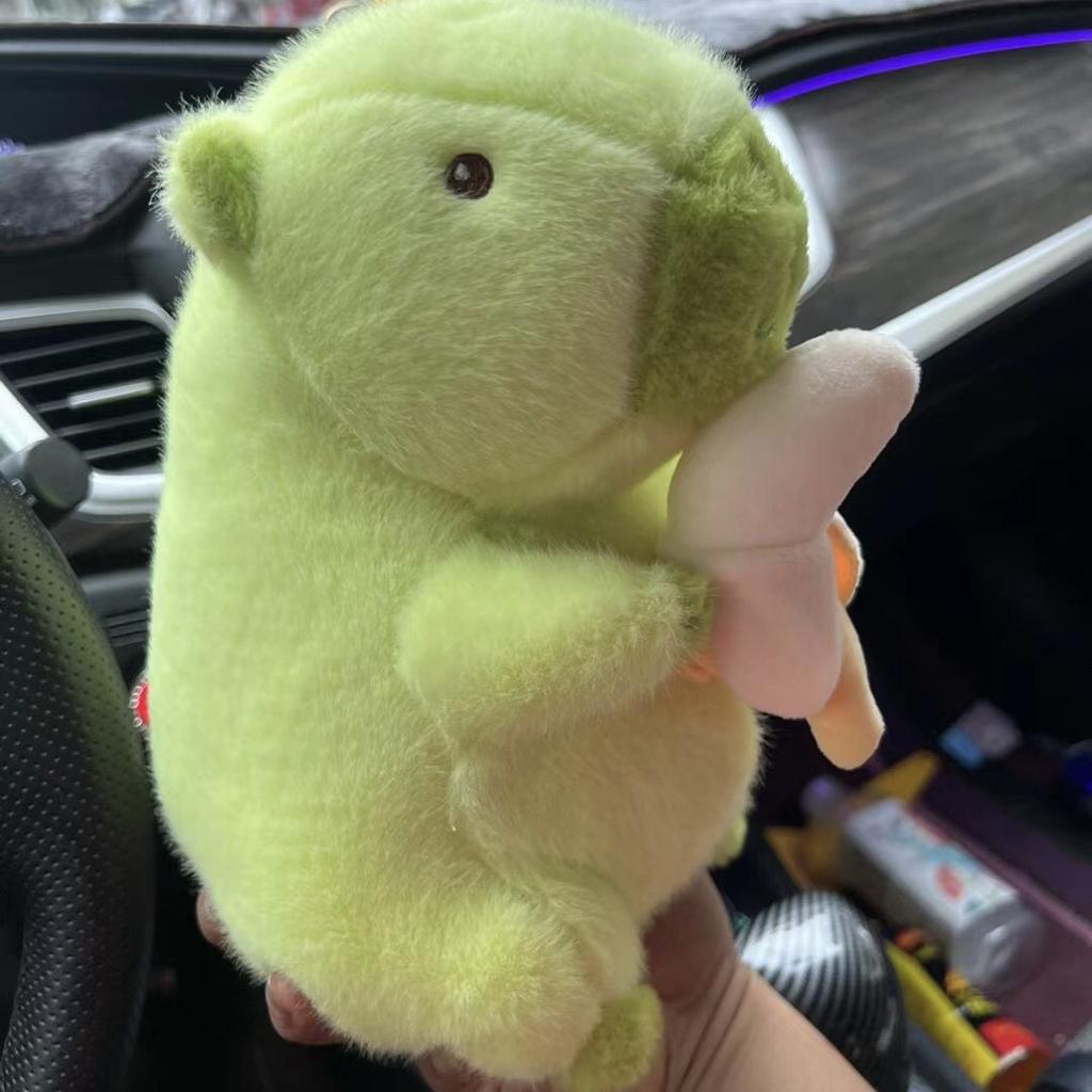 Plush Toy Capybara Ugly Cute Banana Burnt Green Capybara Doll Doll Multiple Sizes Plush Doll