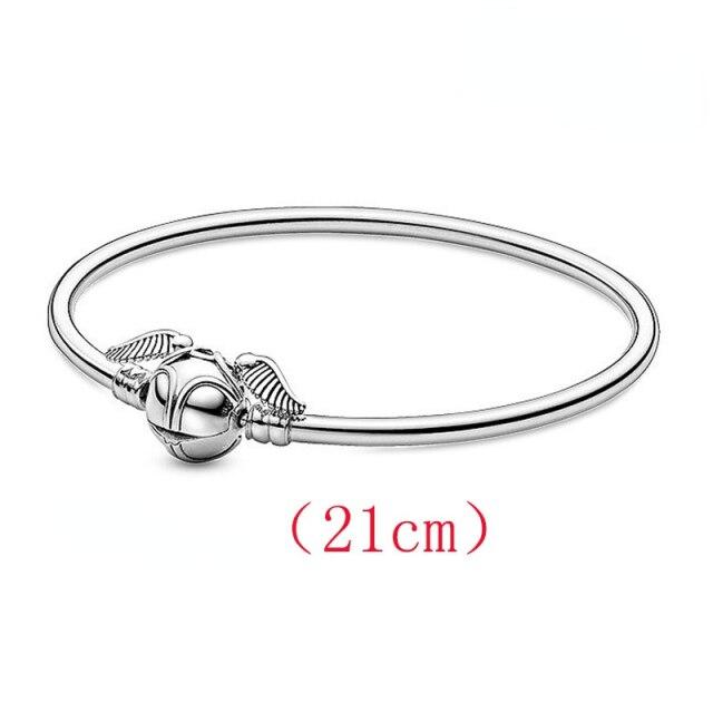 Новый 925 стерлингового серебра вращающийся подвесной подвесной ключ с крыльями, браслет с подвесками для женщин, ювелирные изделия в подарок