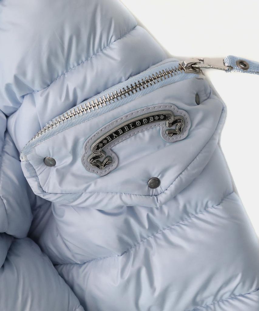 Badblood Viper 31-1 Lightweight Hooded Puffer - Light Blue