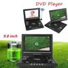 9.8 Inch 16:9 Widescreen 270 Degrees  Rotatable LCD Screen Home Car TV DVD Player Portable VCD Compact Disc