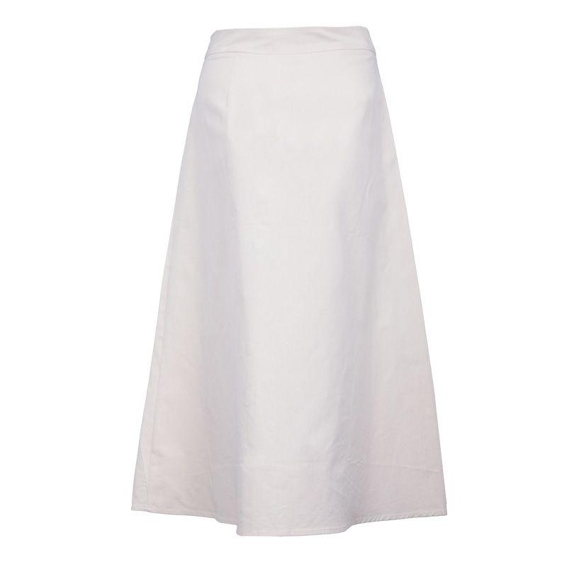 Jarel Beige Mid-length Buttoned Skirt for Women LA PETITE ETOILE
