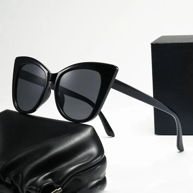 Солнцезащитные очки «кошачий глаз» женские  Роскошный бренд Винтажные очки женские Ретро солнцезащитные очки «кошачий глаз» для женщин Lentes  Mujer