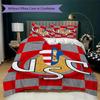 US Cremonese Pattern Bedding uilt Set uilt Cover Pillowcase Home Decoration Birthday Gift (1 * duvet cover + 2 * pillowcase without core)234