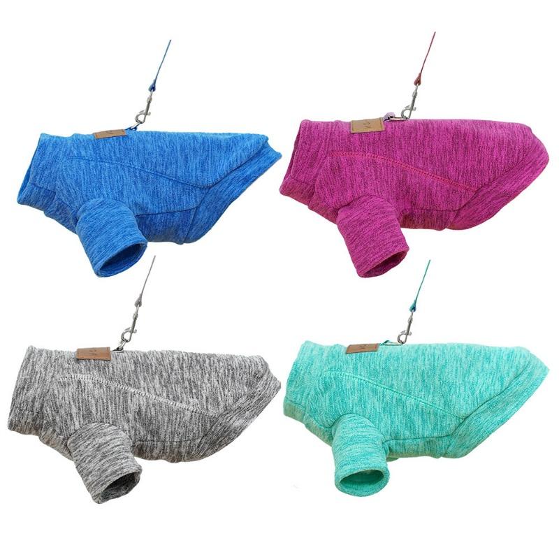 Для крупных и средних собак и кошек Осенью и зимой можно носить пушистую базовую футболку для кошек сверху, чтобы выглядеть как плюшевый мишка.